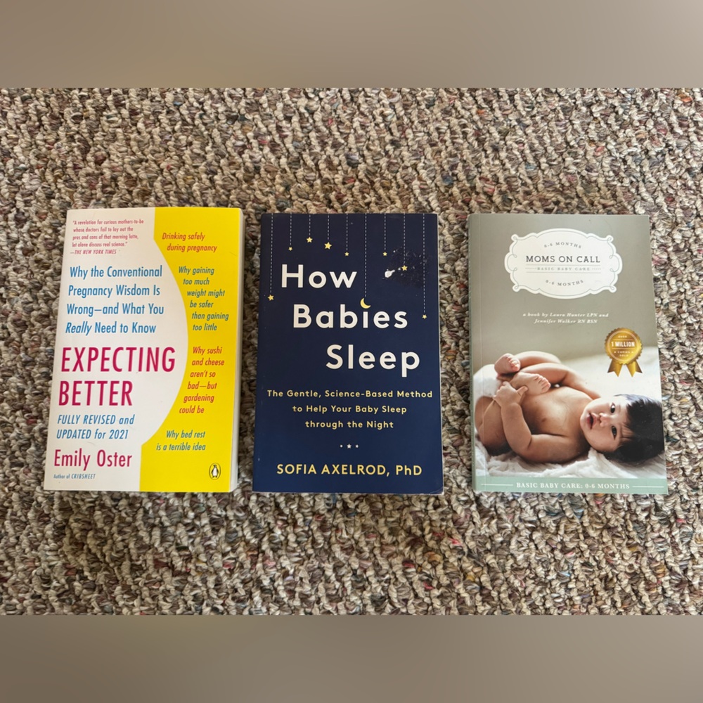 Set of Three Parenting Books